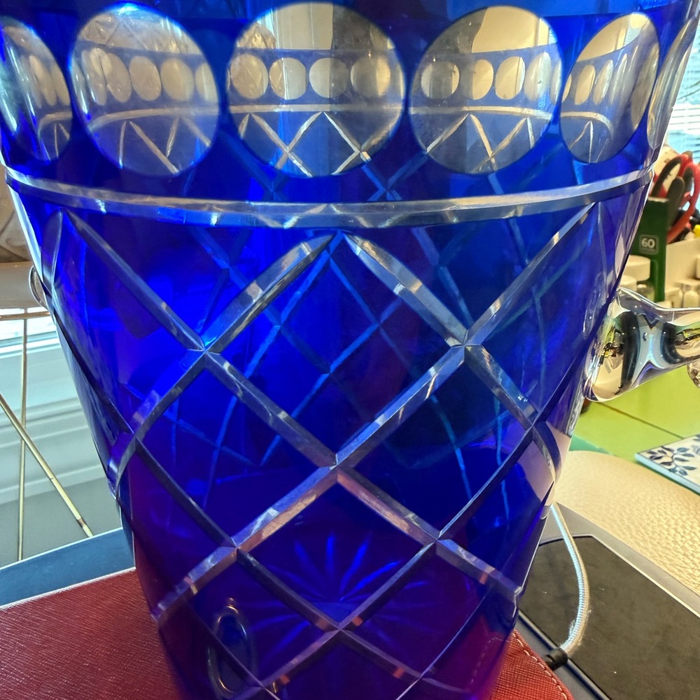 TOWLE COBALT BLUE VASE